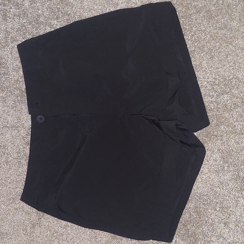 Woman Shorts. Black. Medium but is small on me. From shein.